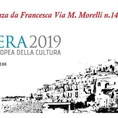Appartamento Da Maria Francesca Matera Kültér fotó